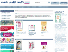 Tablet Screenshot of mariamultimedia.com